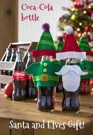 Seller 100% positive seller 100% positive seller 100% positive. Coca Cola Bottle Santa And Elves Gift Mod Podge Rocks