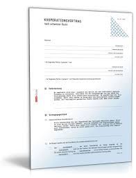 Mar 10, 2017 · kooperationsvertrag / kooperationsvereinbarung hier finden sie ein muster für einen kooperationsvertrag. Kooperationsvertrag Muster Zum Download