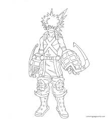 Set off fireworks to wish amer. Bakugo In My Hero Academia Coloring Pages My Hero Academia Coloring Pages Coloring Pages For Kids And Adults