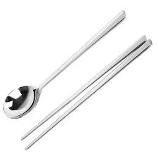 Here's a list of translations. Buy 1 Set Korean Chopsticks Spoon Stainless Steel Tableware Dinnerware Sets At Affordable Prices Price 4 Usd Free Shipping Real Reviews With Photos Joom