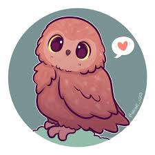An Owl As Requested 3 I Do Love Drawing Cute Animals Feel Free To Request An Animal If You D Cute Kawaii Animals Cute Animal Drawings Cute Kawaii Drawings