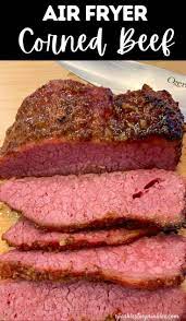 Air Fryer Corned Beef Is An Incredible Way To Cook Up Your Corned Beef This Is Brown Sugar And Mustard Basted C In 2021 Air Fryer Dinner Recipes Air Fryer Corned Beef
