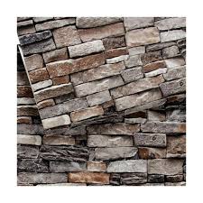 White bricks white brick mural wallpaper offers a great way to give your flat and boring walls a fresh look. Brick Wallpaper 3d Stone Textured Removable And Waterproof For Home Design X For Sale Online Ebay