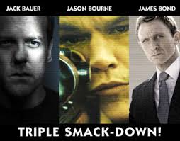 Jack Bauer vs Jason Bourne vs James Bond!