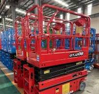 Man Lift Battery Powered Hydraulic Lift Platform Self-Propelled Tracked  Crawler Electric Scissor Lift Complex Ground Hydraulic Motor Pump System