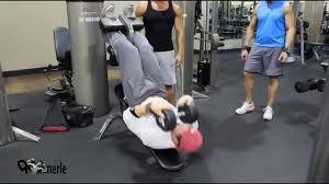 Weighted Sit Ups Decline Bench Fighter Training Workout 1 Youtube