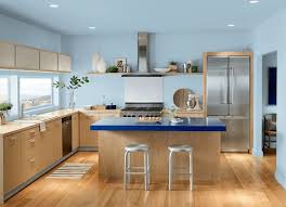 Standard with all edgeley doors, melvern white and elgin white. 25 Of The Best Blue Paint Color Options For Kitchens Home Stratosphere