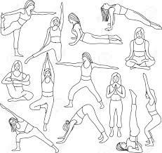 Basic Yoga Pose Drawing Google Search Stick Drawings Stick Figure Drawing Yoga Stick Figures