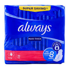 Always wants to stop the drop in confidence that so many girls experience at puberty by tackling societal. Order Always Maxi Thick Pads Long 30 Pack Online At Best Price In Pakistan Naheed Pk