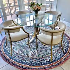 Ada Upholstered Dining Chairs Set Of 2 In 2020 Glass Dining Table Decor Glass Dining Table Set Glass Dining Room Table