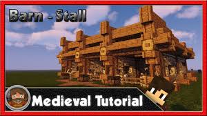 30+ medieval build hacks and ideas. Minecraft Mittelalter Tutorial Stall Barn Medieval Tutorial Youtube