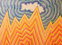 Linee Spezzate E Curve Prima Media Disegni Arte Immagini