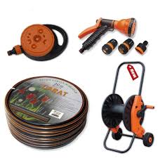 Schlauchwagen Set 30m Gartenschlauch Set Bei Arbeitsbedarf24 De Gartenschlauch Schlauchwagen Rasensprenger