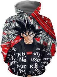 Fashion hoodies mens hip hop goku sweatshirt autumn womens sweaters long sleeve apparel. Supreme Dragon Ball Hoodie Cheap Online