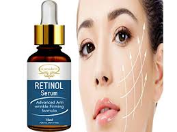 Left side view of the box. Cosmoderm Retinol Serum Vitamin A With Hyaluronic Buy Online In Madagascar At Madagascar Desertcart Com Productid 64565428