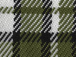 Chevy C10 Green Highlander Plaid Metal Wall Panel Car Interior Interior