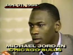 Rookie Michael Jordan