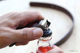 Each method is illustrated, accompanied by simple instructions and rated for difficulty. How To Open A Bottle Without A Bottle Opener