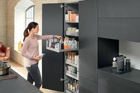 the legrabox free system with a glass design element in blum s practical space design kitchen room house styles