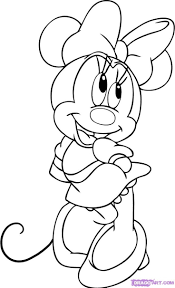 Minnie Maus Malvorlagen Kostenlos Zum Ausdrucken