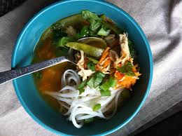 Spicy Asian Chicken And Noodle Soup A Cedar Spoon Spicy Asian Chicken Asian Chicken Noodle Soup Soup Recipes Chicken Noodle
