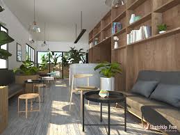 1176 Interior Cafe Showroom Scene Sketchup Model By Vu Phi Free Download Sketchup Model Interior Home Decor