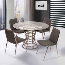 All categories home furniture steel bed room set steel sofa steel center table steel dining table bunk bed steel bed steel almira single steel bed computer table murphy wall bed wood & plastic chair tulip chair mattress shelf laptop table flower stand conference table industrial. Ibiza Brushed Stainless Steel Dining Chair In Gray Pu Set Of 2 Boulevard Urban Living
