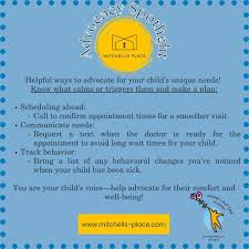 This month's advocacy spotlight is around healthcare! As we approach a new  year with renewed focus on overall well-being, we're sharing a few tips on  how to advocate for your child's healthcare