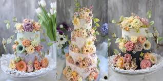Tier Cakes Vg Blumencake