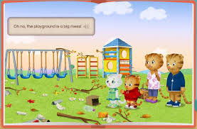 Uh Oh The Playground Is Covered In Litter Spend Storytime With Your Little Tiger Reading About How The Neighbors Must Wo Clean Up Cleaning The Neighbourhood