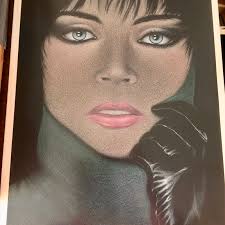 Bertha Jaques 1920 hand colored etching “Sweet Briar” 1/65 pencil signed &  titled