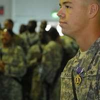 Spc. Shawn M. Mason, a military police officer with