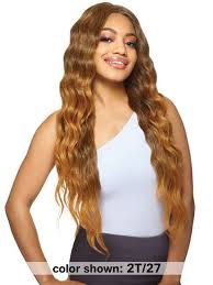 outre synthetic hair lace front wig