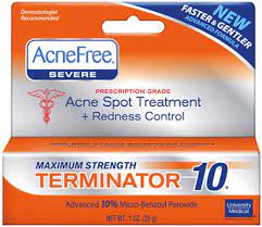Amazon Com Acnefree Terminator Spot Treatment Pack Of 2 Facial Spot Treatments Beauty
