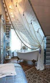 The bathroom picks up the vanity that looks classic with the small drawers. 40 Shabby Chic Style Primary Bathroom Ideas Photos Home Stratosphere