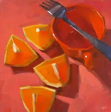Stick A Fork In It By Carol Marine Monochromatic Paintings Monochrome Painting Original Fine Art