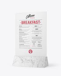 Download Table Tent Mockup In Indoor Advertising Mockups On Yellow Images Object Mockups Yellowimages Mockups