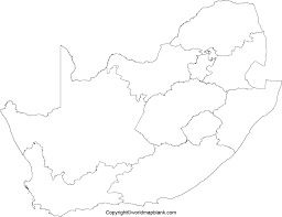 Blank and labeled maps to print. The Best 17 South Africa Map Drawing