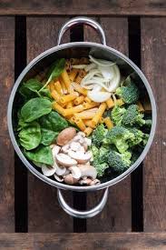 One Pot Pasta Primavera Schnell Und Unglaublich Lecker Kochkarussell Recipe Pasta Primavera One Pot Pasta One Pot Meals