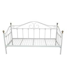 Daybed In Weiss Stahl Jetzt Bestellen Unter Https Moebel Ladendirekt De Garten Gartenmoebel Gartenliegen Uid 67052701 F Metallbett Weiss Einzelbett Weiss Bett