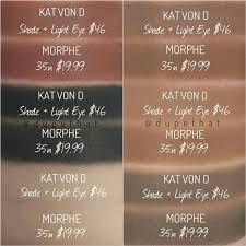 Kat Von D Shade Light Eye Contour Palette Dupes Dupethat Kat Von D Light Eyes Contour Palette