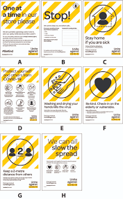 Maybe you would like to learn more about one of these? Covid A4 Posters Nelson Signs