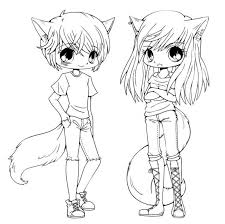 Cats are cute, but they're also little wrecking crews in a home or yard thanks to their natural tendencies to scratch and mark territories. Human Kitten Anime Coloring Pages Byo Cosplay
