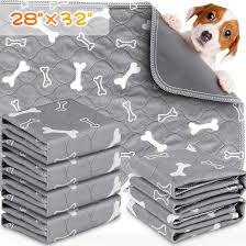 Amazon.com: 6pack Washable Pee Pads for Dogs, 32×28 Inch Reusable Dog Pads,  Non Slip Puppy Pads with Urine Absorption, Reusable Puppy Pads for  Whelping, Potty, Training, Playpen : Pet Supplies
