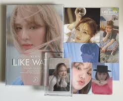 My album that Wendy packed herself :') I pulled one of the 100 limited  photocards 💙 : r/kpopcollections