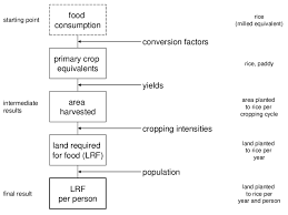 1 Simplified Chart Of The Calculations Flow To Link Food