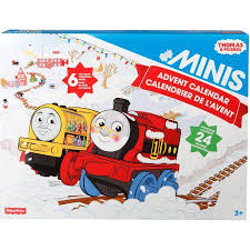 Thomas Friends Minis Holiday Themed Advent Calendar Walmart Com Advent Calendars For Kids Thomas And Friends Christmas Countdown Calendar