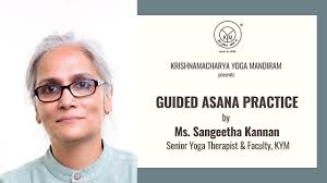 Shanmugam, is a singaporean politician and lawyer. A Guided Asana Practice Ms Sangeetha Kannan Krishnamacharya Yoga Mandiram Youtube