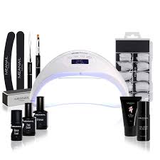 Nagelstudio Set Komplett Geln Gel Nagelmodellage Uv Gel Set Aufbaugel Farbgel Polygel Manik Re Pedik Re Inkl Nageldesign Zubeh R In 2020 Semi Permanent Uv Led Gel