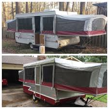 Maybe you would like to learn more about one of these? Before And After 1995 Jayco Eagle 12 Udk Pop Up Camper Trailer Jayco Pop Up Campers Popup Camper